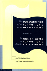 Implementation of the Corpus Juris - Volume 3