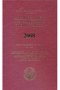 Reports of Judgments, Advisory Opinions and Orders