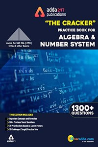 Cracker Practice Book for Algebra and Number System (In English Printed Edition)