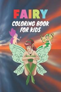 Fairy Coloring Book For Kids