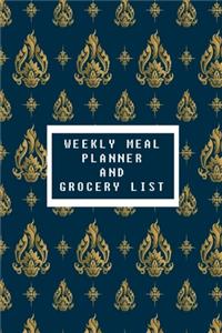 Weekly Meal Planner and Grocery List