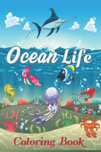 Ocean Life Coloring Book