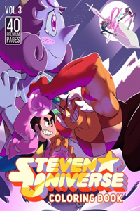 Steven Universe Coloring Book Vol3: Funny Coloring Book With 40 Images For Kids of all ages with your Favorite "Steven Universe" Characters.