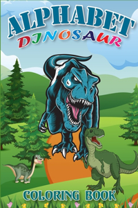 Alphabet Dinosaur Coloring Book