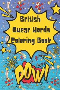 British Swear Words Coloring Book