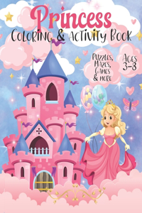 Princess Activity & Coloring Book