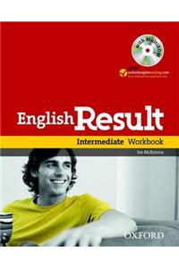 English Result: Intermediate: Workbook with Answer Booklet and MultiROM Pack