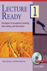 Lecture Ready 1 Student Book with DVD