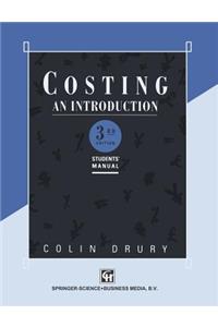 Costing an Introduction: Students' Manual