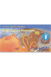 Reading 2000 Phonics Songs & Rhymes Audio Cassette Pkg Grade 1