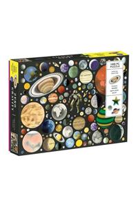 Zero Gravity 1000 Piece Puzzle With Shaped Pieces