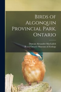 Birds of Algonquin Provincial Park, Ontario