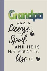 Grandpa Has a License