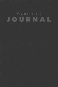 Azariah's Journal