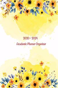 2020-2024 Academic Planner Organizer