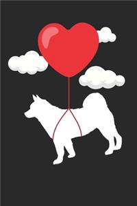 Shiba Inu Journal - Shiba Inu Notebook - Valentine's Day Gift for Shiba Inu Lovers