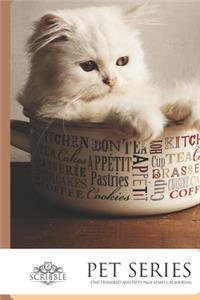 One Hundred and Fifty page lined Cat Journal