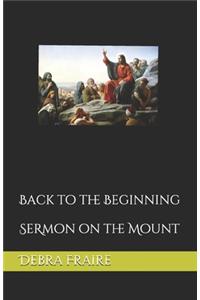 Back to the Beginning