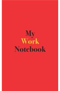 My Work Notebook