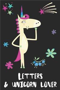 Letters & Unicorn Lover
