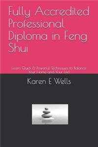 Fully Accredited Professional Diploma in Feng Shui