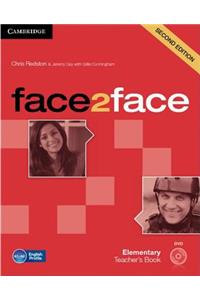 face2face Elementary Teacher's Book with DVD