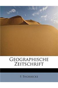 Geographische Zeitschrift