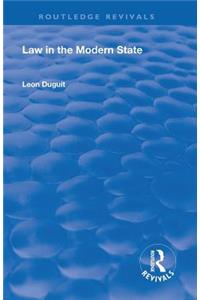 Revival: Law in the Modern State (1921)