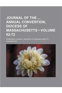 Journal of the Annual Convention, Diocese of Massachusetts (Volume 62-72)