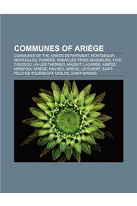 Communes of Ariege