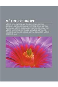 Metro D'Europe