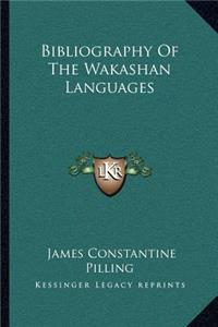 Bibliography of the Wakashan Languages