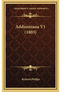 Addisoniana V1 (1803)