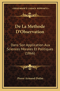 de La Methode D'Observation