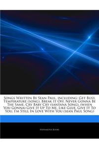 Articles on Songs Written by Sean Paul, Including