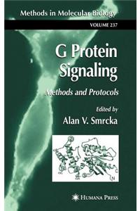 G Protein Signaling: Methods and Protocols. Methods in Molecular Biology, Volume 237.