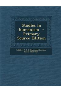 Studies in Humanism