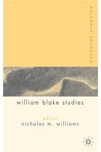 Palgrave Advances in William Blake Studies