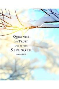 Quietness/Winter Bulletin 2013, Large Size (Package of 50)