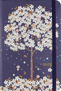 2023 Falling Blossoms Weekly Planner (16 Months, Aug 2022 to Dec 2023)