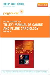 Manual of Canine and Feline Cardiology - Elsevier eBook on Vitalsource (Retail Access Card)