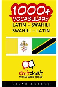 1000+ Latin - Swahili Swahili - Latin Vocabulary