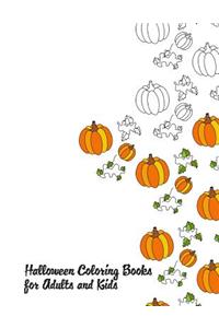 Halloween Coloring Books for Adults and Kids