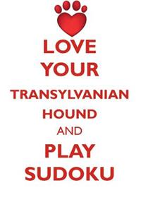 Love Your Transylvanian Hound and Play Sudoku Transylvanian Hound Sudoku Level 1 of 15