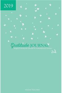 2019 Gratitude Journal - Sea Foam