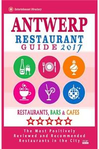 Antwerp Restaurant Guide 2017