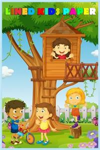 Lined Kids Paper