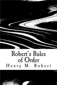 Robert's Rules of Order