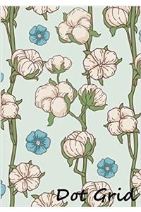 Dot Grid Notebook Lovely Flower 1