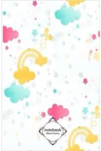 Notebook Journal Lined, Blank No Lined Art V.1
